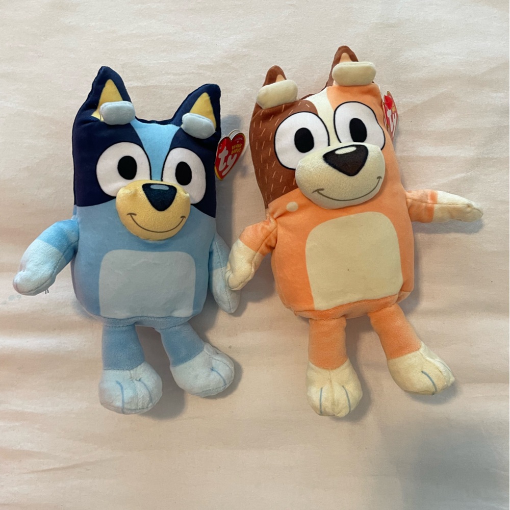 Bluey and Bingo Beanie Baby